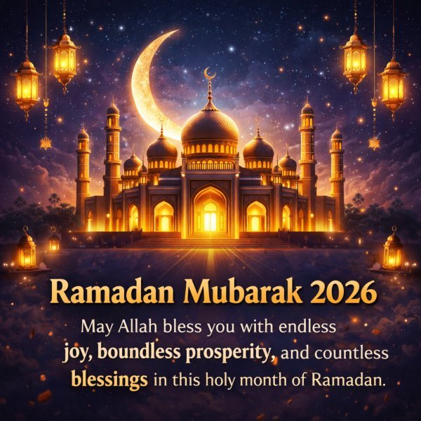 Ramadan Mubarak Wishes 2026 Image