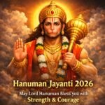 Hanuman Jayanti 2026 wishes image with Lord Hanuman