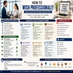 How to wish professionally formal office greeting image