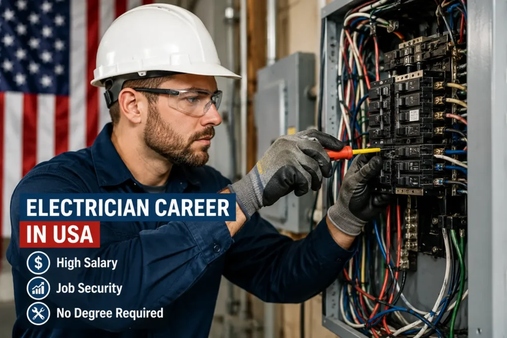 Web developer working in the United States without college degree